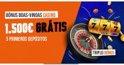 Bonus Boas-vindas ate 1500€